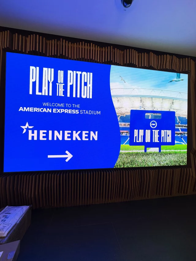 🏟️A huge thank you to @heineken_uk for inviting us to ‘play on the pitch’ at The @americanexpressstadium , home of @officialbhafc ⚽️ Had we have known we were playing an official 90 minute game on a full pitch, we probably would have put some training in…👀😮‍💨 Apologies to those who we have convinced we are professional footballers over the last couple of weeks🤥 Fantastic experience and we are very grateful for the opportunity!🍻